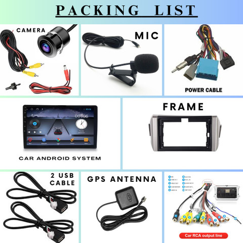 Innova Old Android Frame Modorwy 9 Inch Android System for Toyota Innova Crysta 2/32GB,Car ...