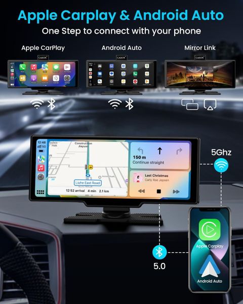 CASON 10-Inch Carplay/Car Android System Touch Screen Infotainment ...