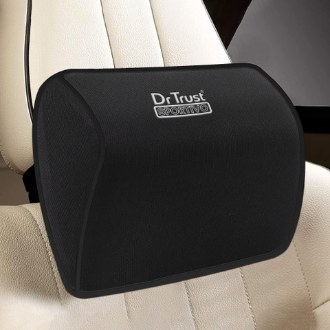 Dr Trust Black Memory Foam Car Pillow Cushion for Kia Price in