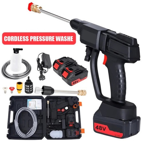 WunderVoX Portable High Pressure Automatic Car/Bike Washer Pressure Washer