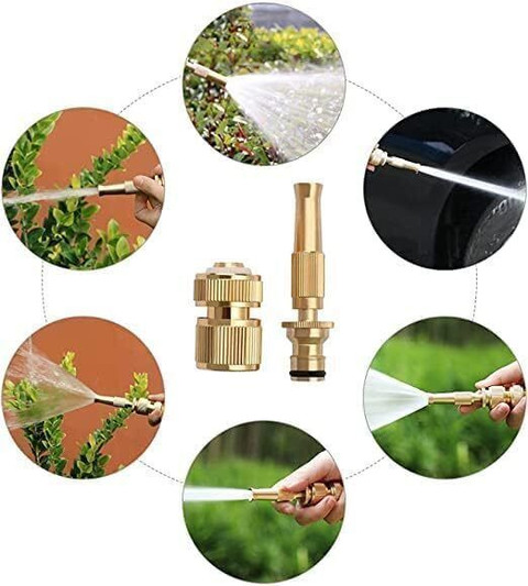 Bimperial Brass Nozzle Water Spray Gun 1/2'' Twist Water, High Pressure  Washer Spray Gun Price in India - Buy Bimperial Brass Nozzle Water Spray  Gun 1/2'' Twist Water, High Pressure Washer Spray
