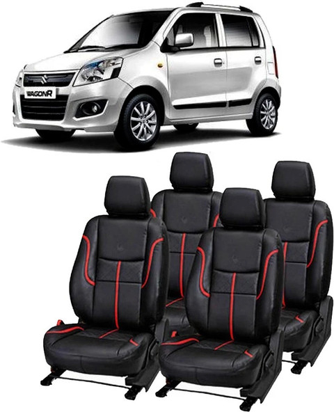 AutoSafe PU Leather Car Seat Cover For Maruti Wagon R Price in