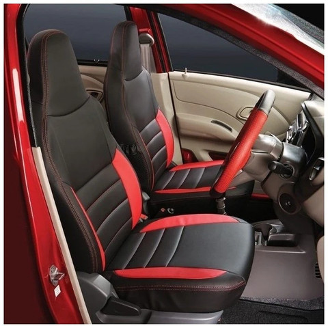 AutoSafe Leather Car Seat Cover For Maruti WagonR Price in India