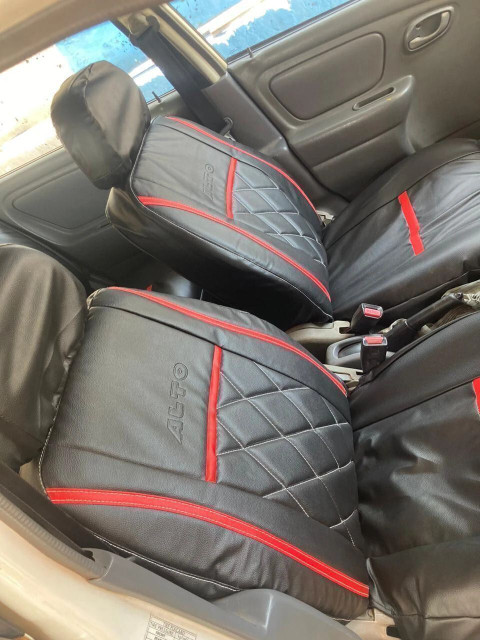 srq PU Leather Car Seat Cover For Maruti Alto