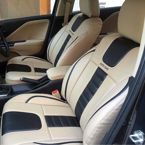 AutoSafe Leather Car Seat Cover For Honda Amaze Price in India