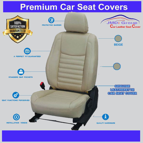 AutoSafe PU Leather Car Seat Cover For Tata Tiago Price in India
