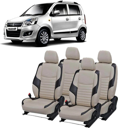 AutoSafe PU Leather Car Seat Cover For Maruti Wagon R Price in