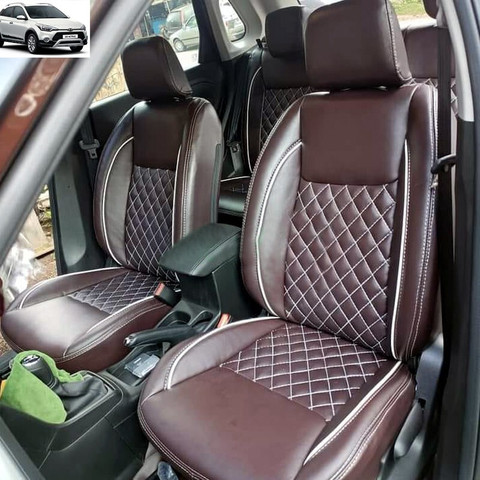 AutoSafe Leather Car Seat Cover For Hyundai i20 Active Price in