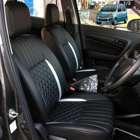 AutoSafe Leather Car Seat Cover For Maruti Wagon R Price in