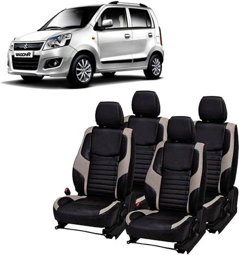 AutoSafe PU Leather Car Seat Cover For Maruti Wagon R Price in
