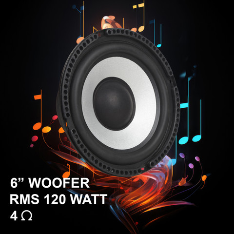 Electronics Crafts EC-6-W-90MM 6