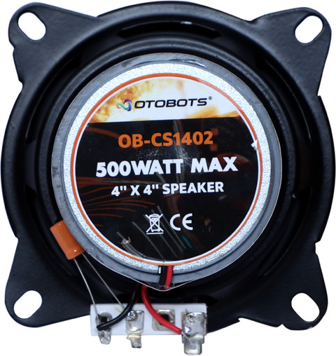 OTOBOTS 4 inch 3-Way(Black), RMS Power-55W OB-CS142 Coaxial Car