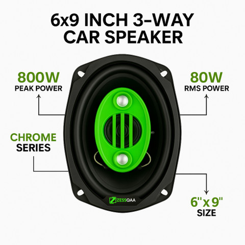 ZESSQAA Chrome Series 6x9