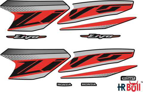 Logo Honda Livo Sticker Logo New Livo Graphics Sticker Set For