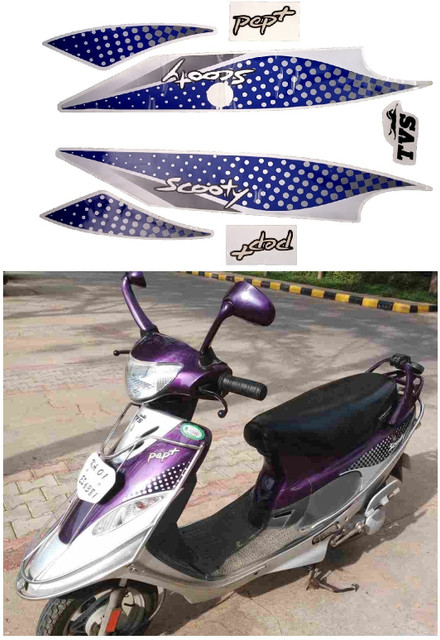 Scooter Pept TVS Scooty Pep Plus Price In Hyderabad (On Road)