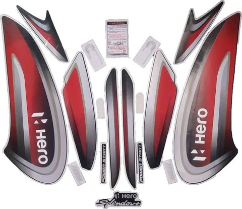 Dcauto Multicolor Bike Sticker Decal - Image 7