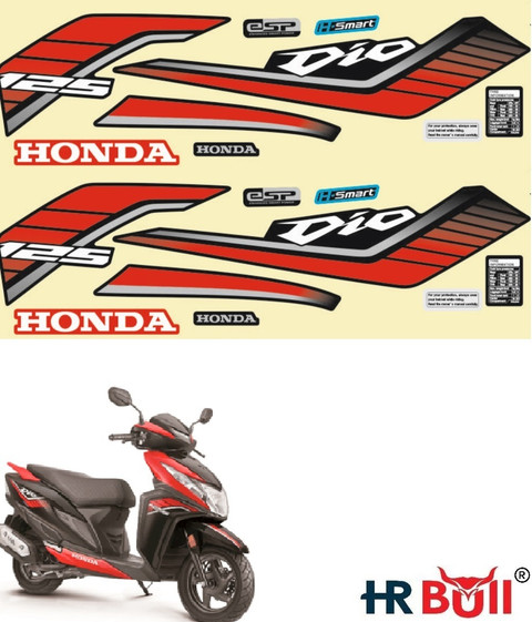 Scooter Honda Dio Original Stickers Price Honda Dio Sticker Kit