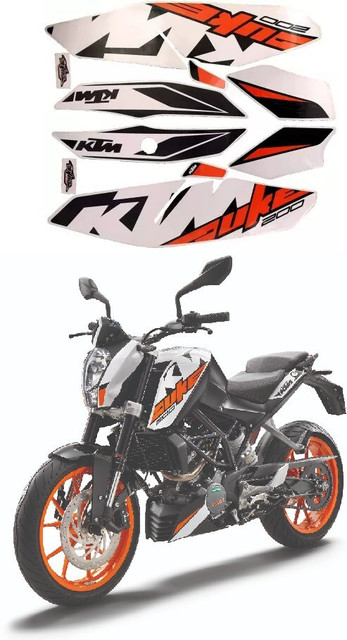 Voiture Sticker Decal for Bike