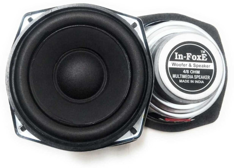 In-Foxe inch car subwoofer speaker Black In-Foxe Inch