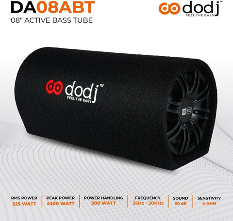 DODJ D08ABT DA08ABT Inch Active Car Bass tube With Inbuilt