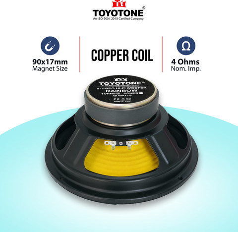 Toyotone Inch Stereo Speakers TOYOTONE 8