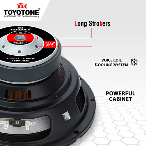 Speaker Infinity 10 Inch Subwoofer TOYOTONE 10