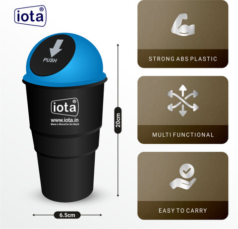 IOTA CBGREEN-CBRED-CBYELLOW-CB-BLUE-COMBO Car Trash Bin Bag