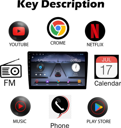 BE-MAXtheMOONDeep＋ MSNP Multifunctional 9inch Android Full Touch/140 deg Viewing