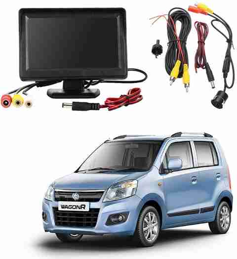 WheelCore 4.3inch Display + Reverse Camera for Maruti Wagon R (2014 to ...