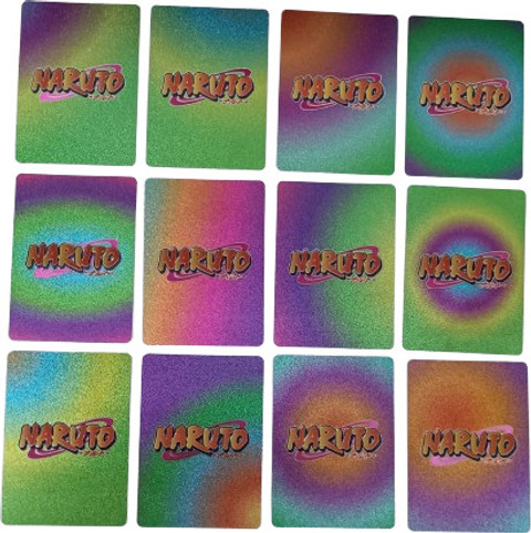 CrazyBuy Waterproof Playing Cards New Series NARUTO 55 PCS Rainbow