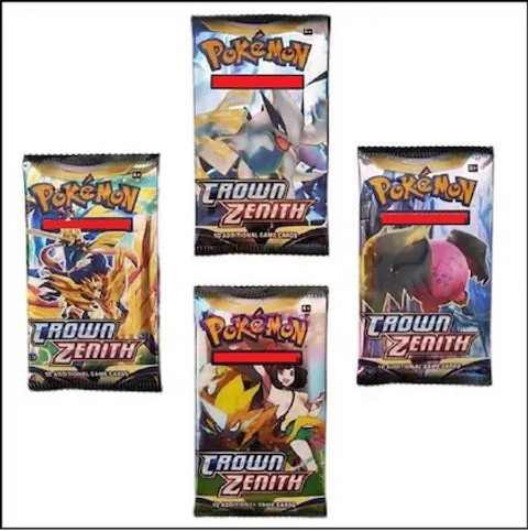 CrazyBuy Pokemon Sword & Shield Crown Zenith 36 Booster Pack for