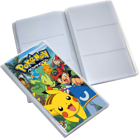 pokemon book for cards Amazon.com: 4 Pokemon Mini Album Binders Bundle For Cards - Sleeves  Included - Protect Your Deck In Style - Cool Graphics Featuring Your  Favorite Pokemon Characters