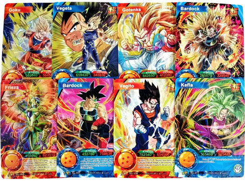 Gift Collection 96 PCS Dragon Ball Super Playing Card Game Goku