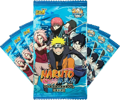 NITYOG Naruto A Card Game For Kids (144 Cards in 18 packets