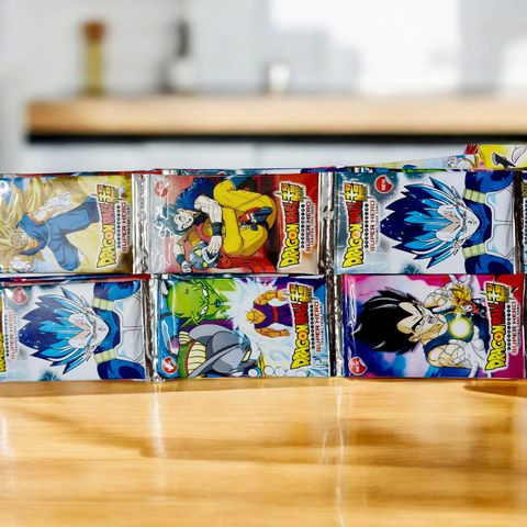 Thrifx Dragon Ball Z Super Hero Anime Trading Cards Pack of 6