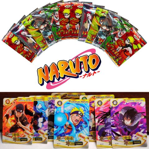 アニメキャラクターカード6枚セット　NARUTO 6月一般発売】TVアニメ「NARUTO-ナルト- 疾風伝」描き下ろしミニフォト