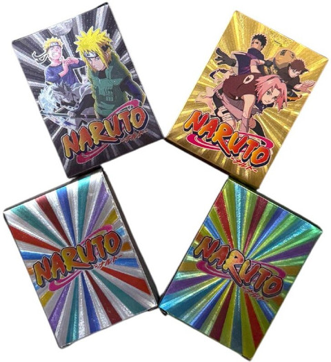 lilheaven 20Pc Naruto Cards Waterproof Playing For Kids (5Pc Each