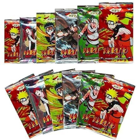 Animex Naruto Ninja Cards Booster Pack Collectable Trading Cards