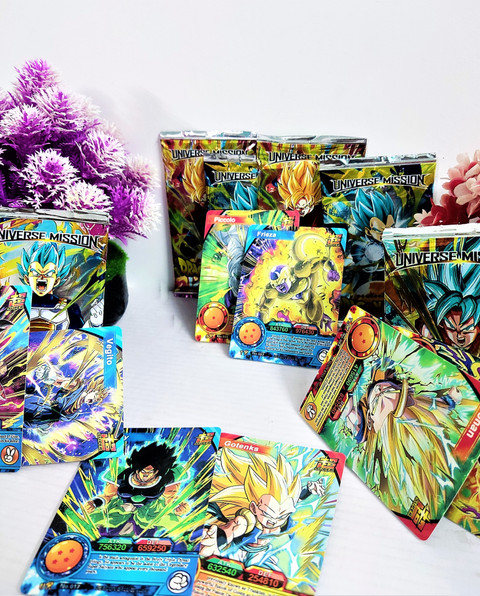 Thrifx Prime Dragon Ball Super Cards 100 Pcs Goku Vegeta Booster