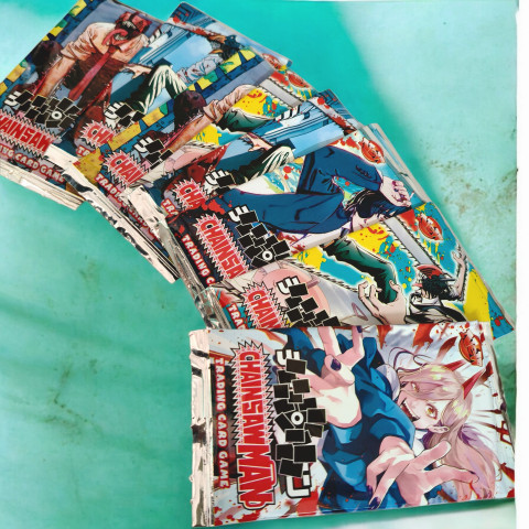 EpicTurners Premium Chainsaw Man Trading Cards Booster Set of 80