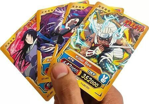 Animex Naruto Ninja Cards Booster Pack Collectable Trading Cards