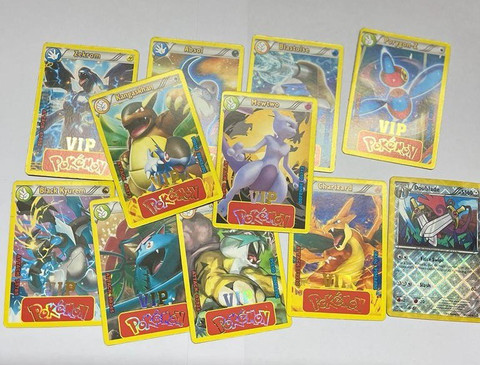 Delite POKEMON 20 Rare VIP Trading Cards Classic Characters Evolutions Kids Pack Delite POKEMON 20 Rare VIP Trading Cards Classic Characters Evolutions Kids Pack