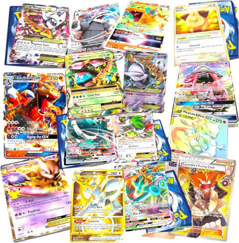 flipkart pokemon cards 55 Official French Including 10 Shiny + 1 Ultra Rare Guarantee 0 Duplicate and 0 Energy Pokemon Cards Ideal as a Gift for Children and Adults Toys & Games taka saki Pokemon cards 56