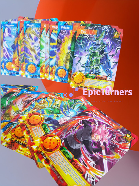 EpicTurners Dragon Ball Z Cards Goku Cards Pack of 50 Pcs