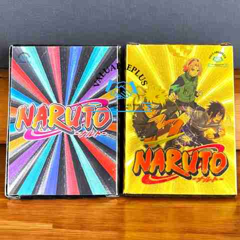 valuableplus Naruto Cards 10Pc Playing Foil Cards ( 5Pc Each Color