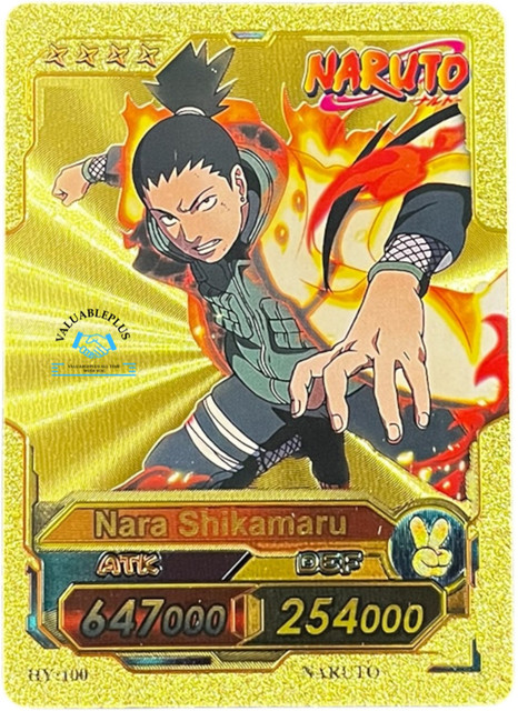 ナルトエッチングカードNo.160 SHIKAMARU ASUMA lilheaven 20Pc Naruto Cards Waterproof Playing For Kids (5Pc Each