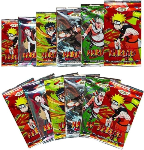 NITYOG Naruto A Card Game For Kids (144 Cards in 18 packets