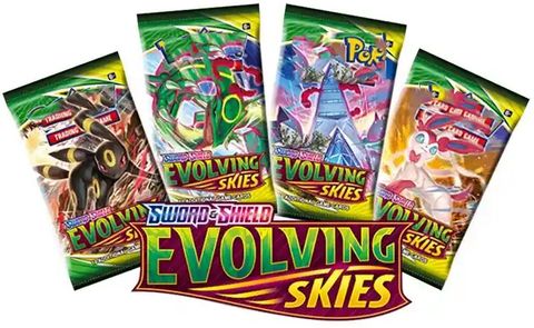 pokemon tcg sword & shield evolving skies booster box TCG] AND SHEILD  As the clouds part Pokemon: Sword & Shield -
