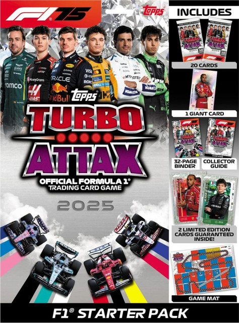 f1 card binder topps india Topps Turbo Attax Formula 1 2025 - Standard Starter Pack - Topps Turbo Attax Formula 1 2025 For SEO purposes Topps F1 & Racing Cards