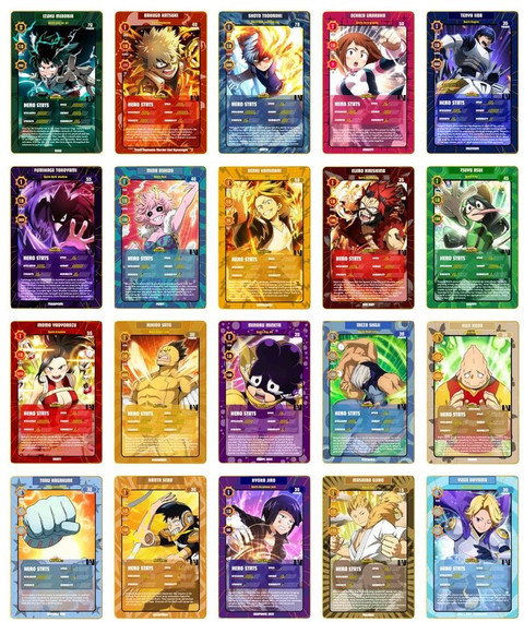 ToyHive Naruto Power Play Cards (100 Pcs) – Kids Trading Game